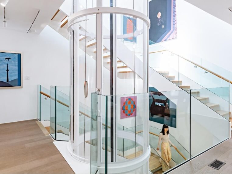Panoramic Lift - Toughened Glass Panels, Customized Dimensions, Mirror Stainless Steel, Lcd/led Indicator | Gearless Traction/hydraulic Drive, Automatic Doors, Ard, Vandal-resistant Panel With Braille, En 81 & Iso 9001 Certified