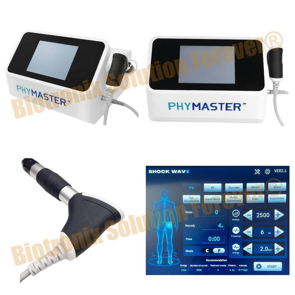 Phymaster Shockwave Therapy Machine for Sports Injury Rehabilitation