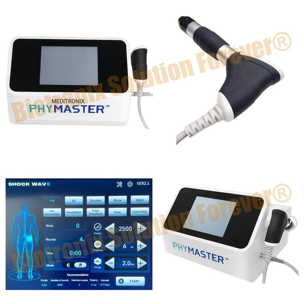 Phymaster Shockwave Therapy Machine for Sports Injury Rehabilitation
