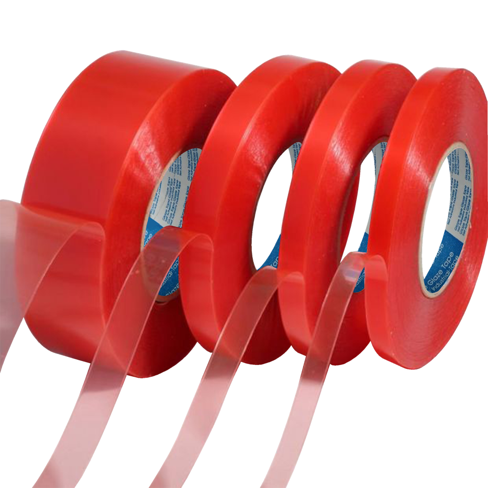 Doubble Side Red Polyester Tape