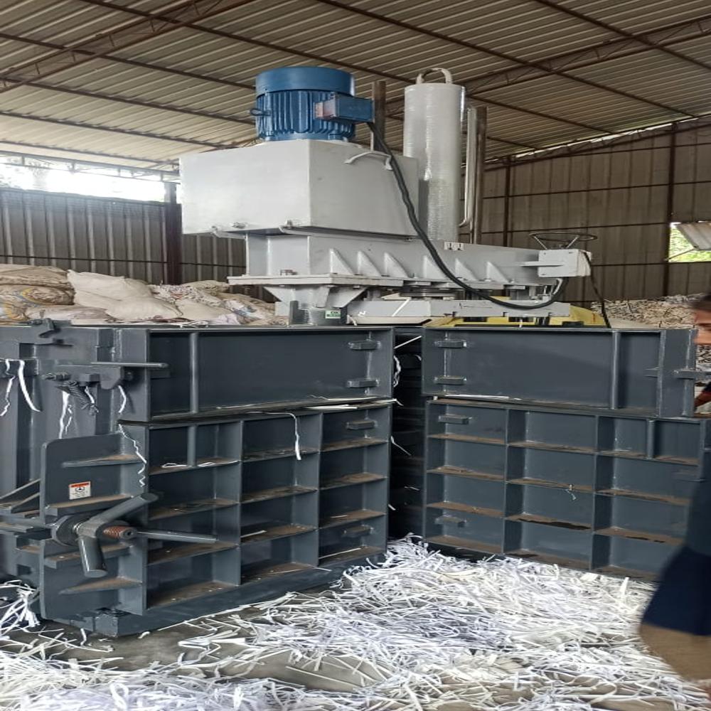 Double Chamber Baling Press