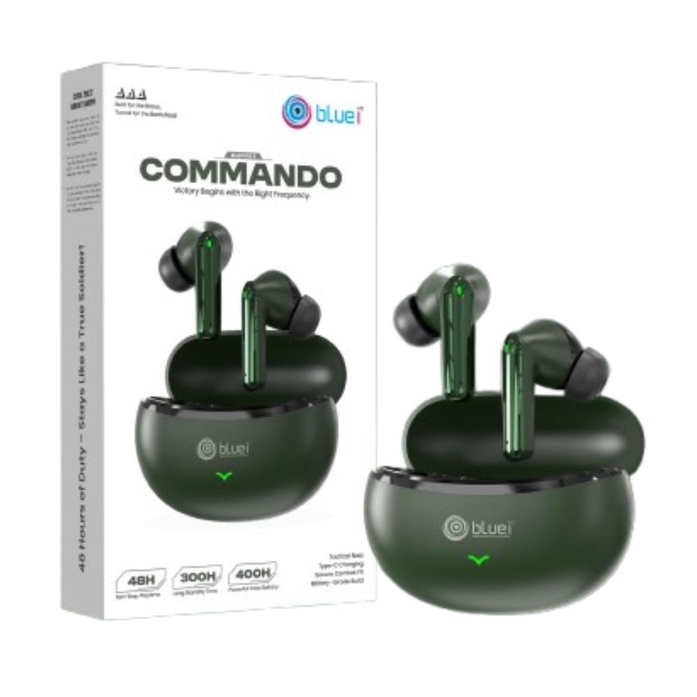Bluepods 8 Commando True Wireless Earbuds 