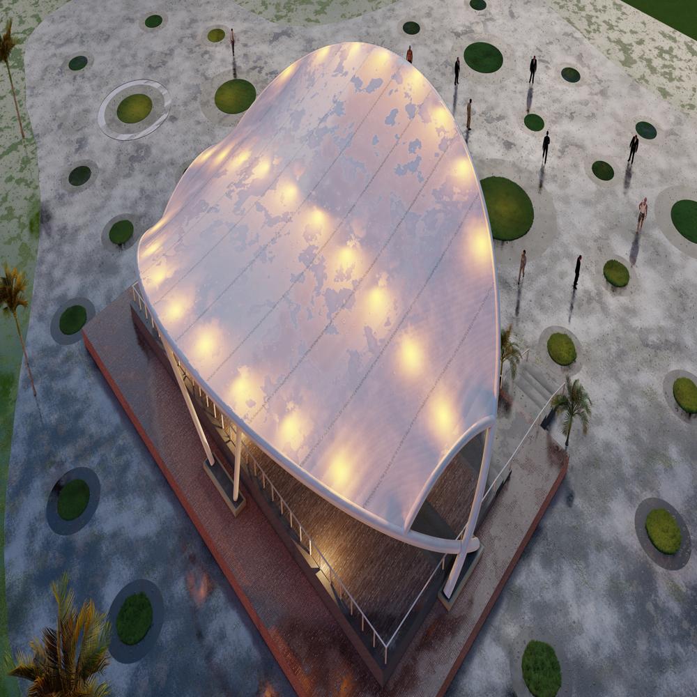 AUDITORIUM TENSILE STRUCTURE