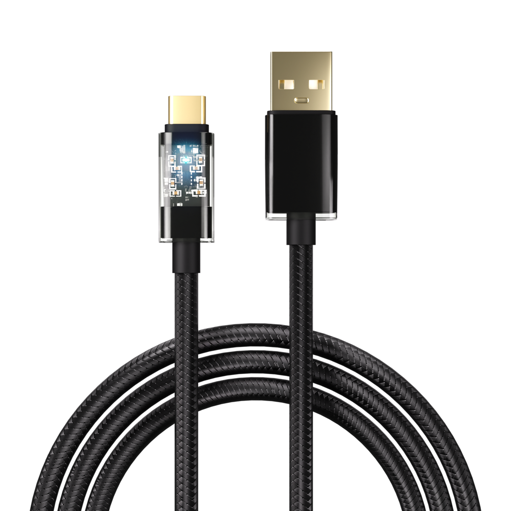 Usb A To Type C Fast Charging Cable - Cable Length: 1.2  Meter (m)