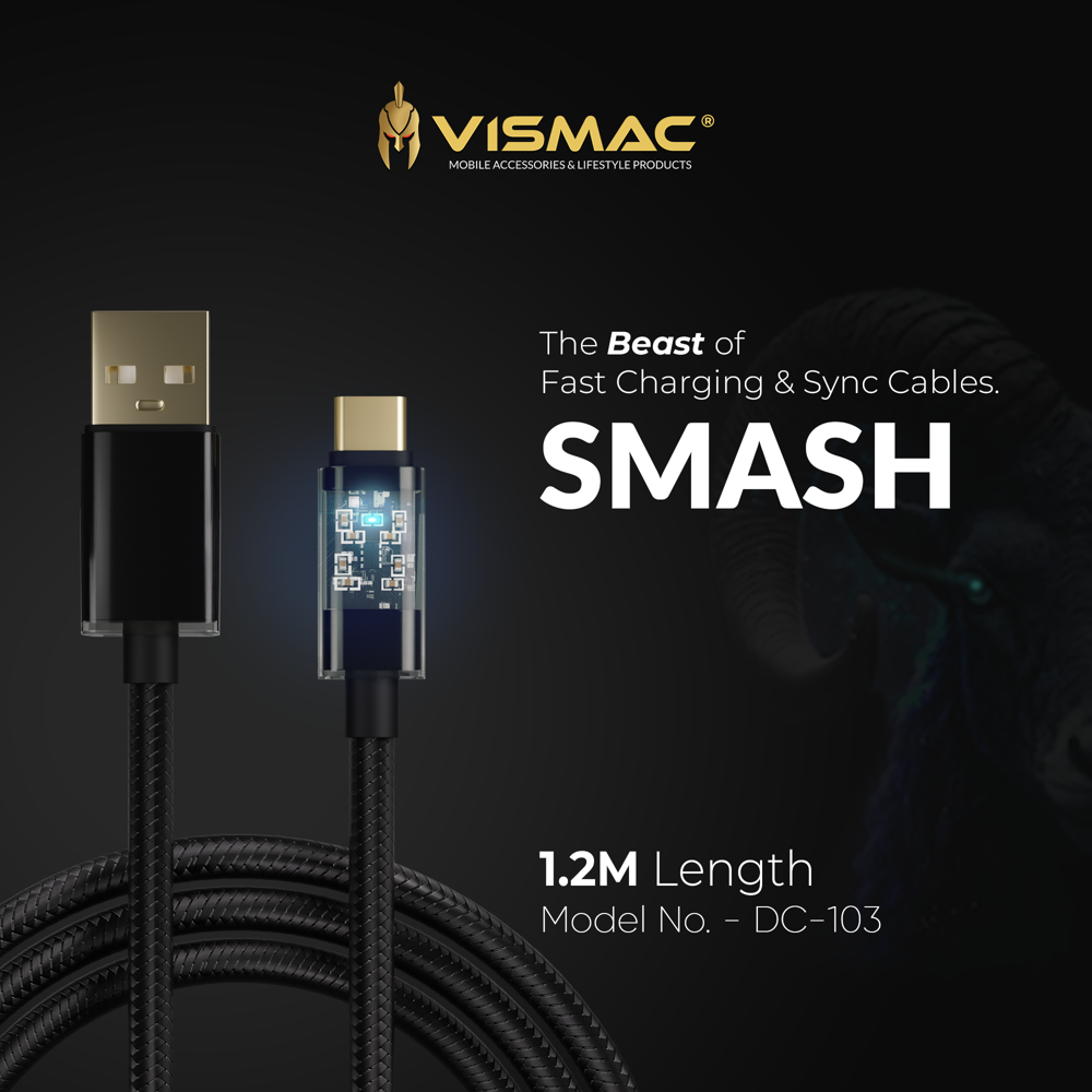 USB A to Type C Fast Charging Cable