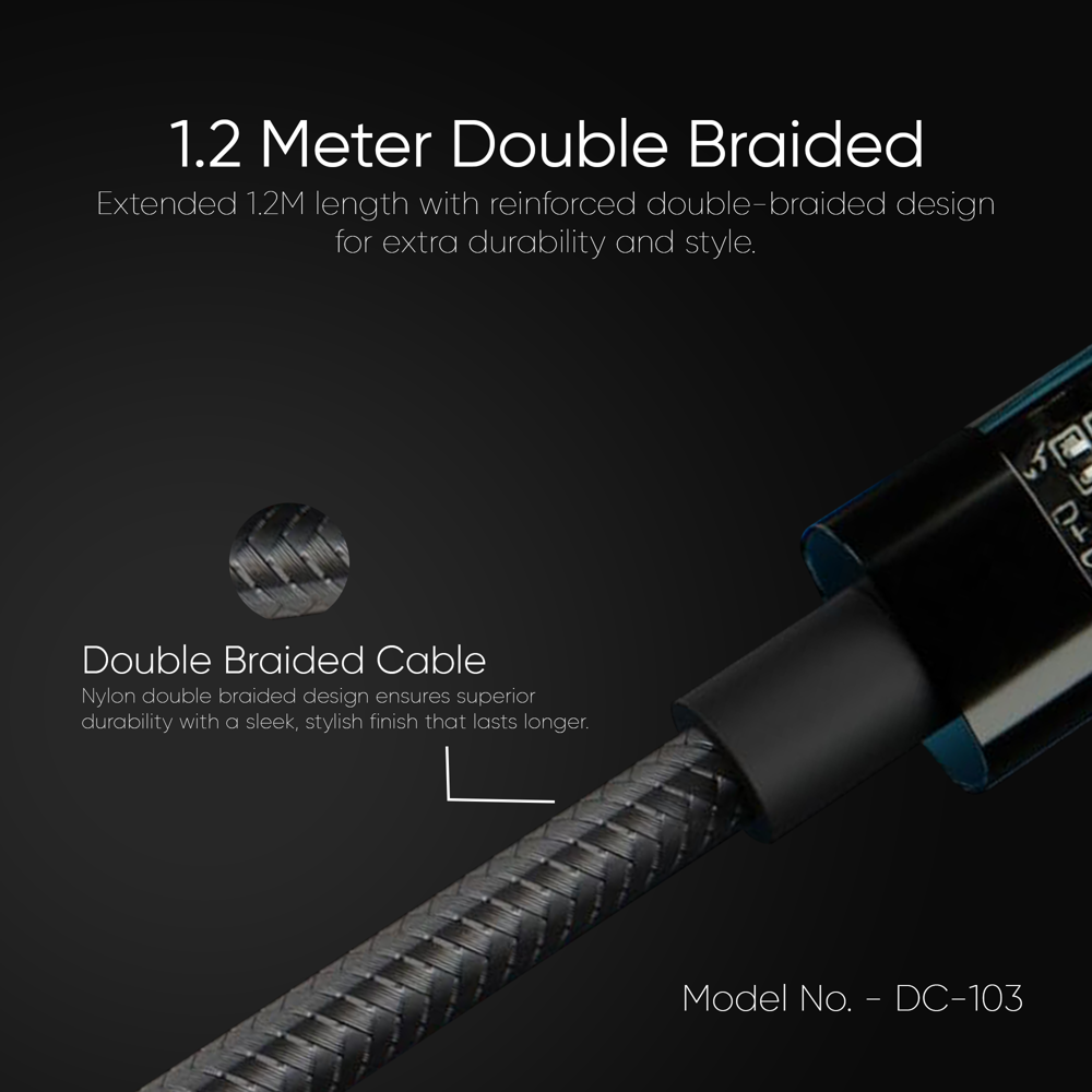 USB A to Type C Fast Charging Cable