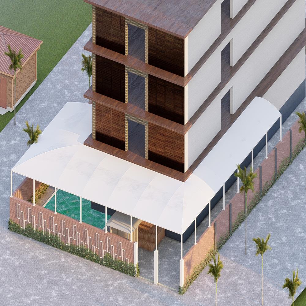 Entrance Tensile Structure