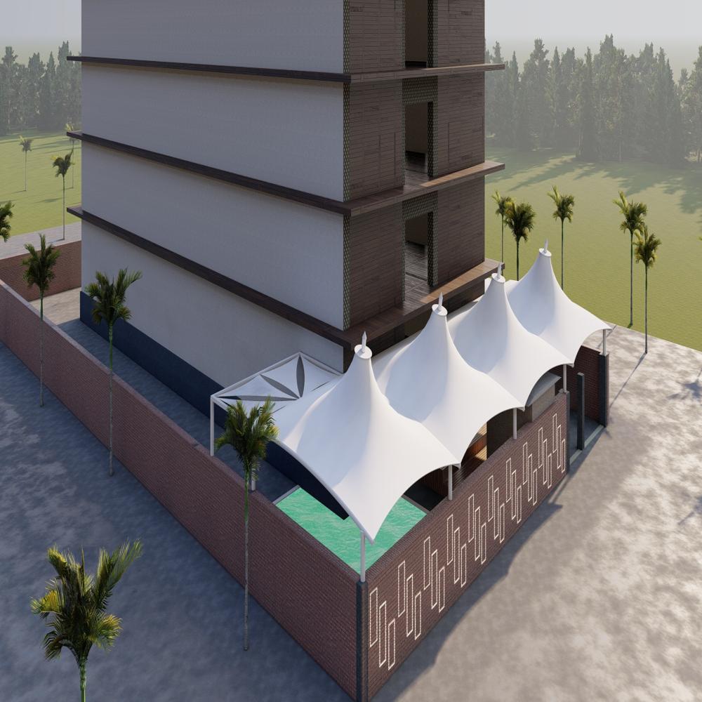 Entrance Tensile Structure