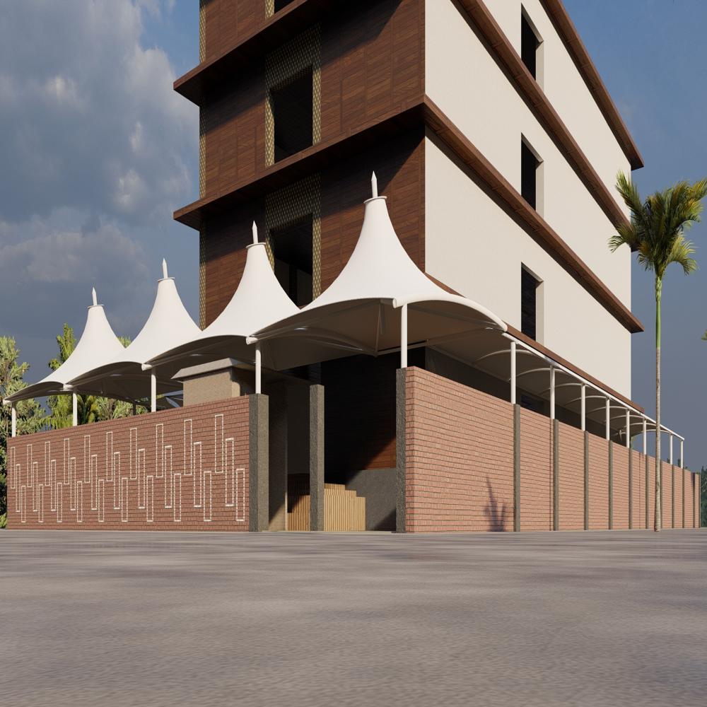 Entrance Tensile Structure