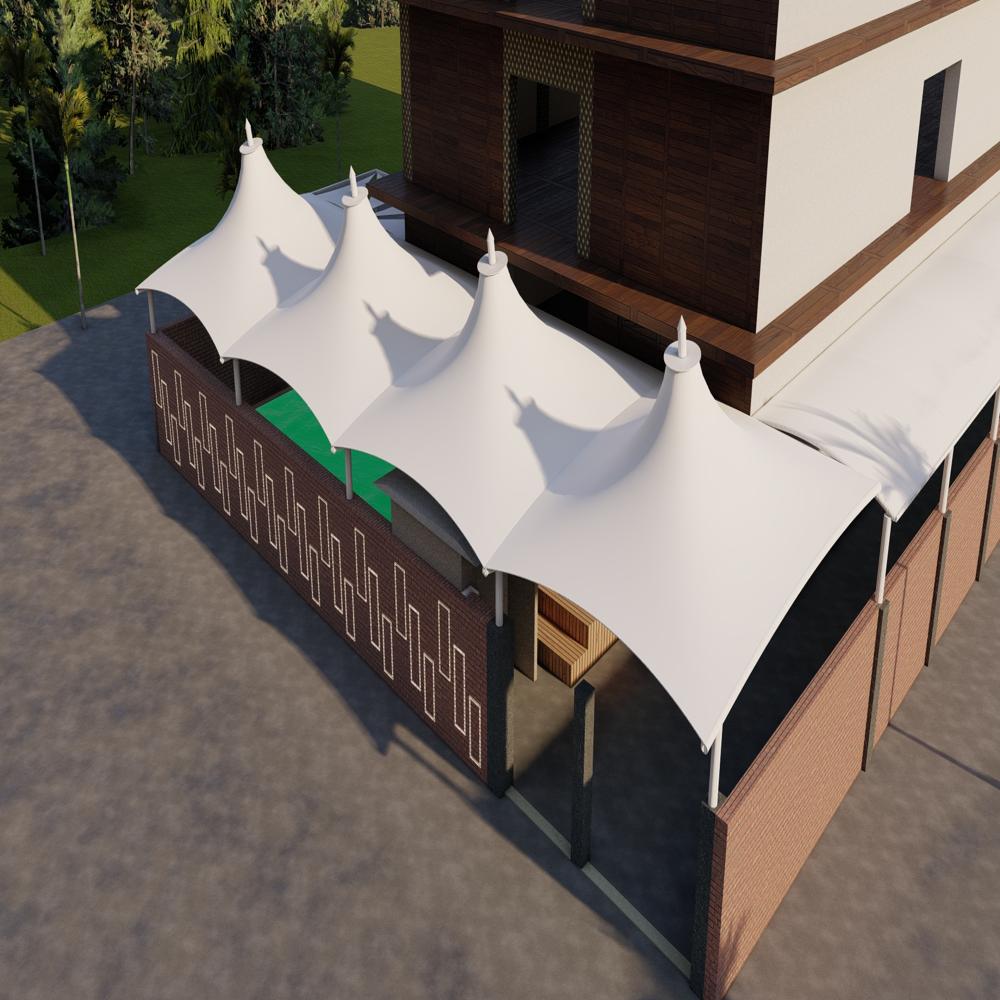 Entrance Tensile Structure