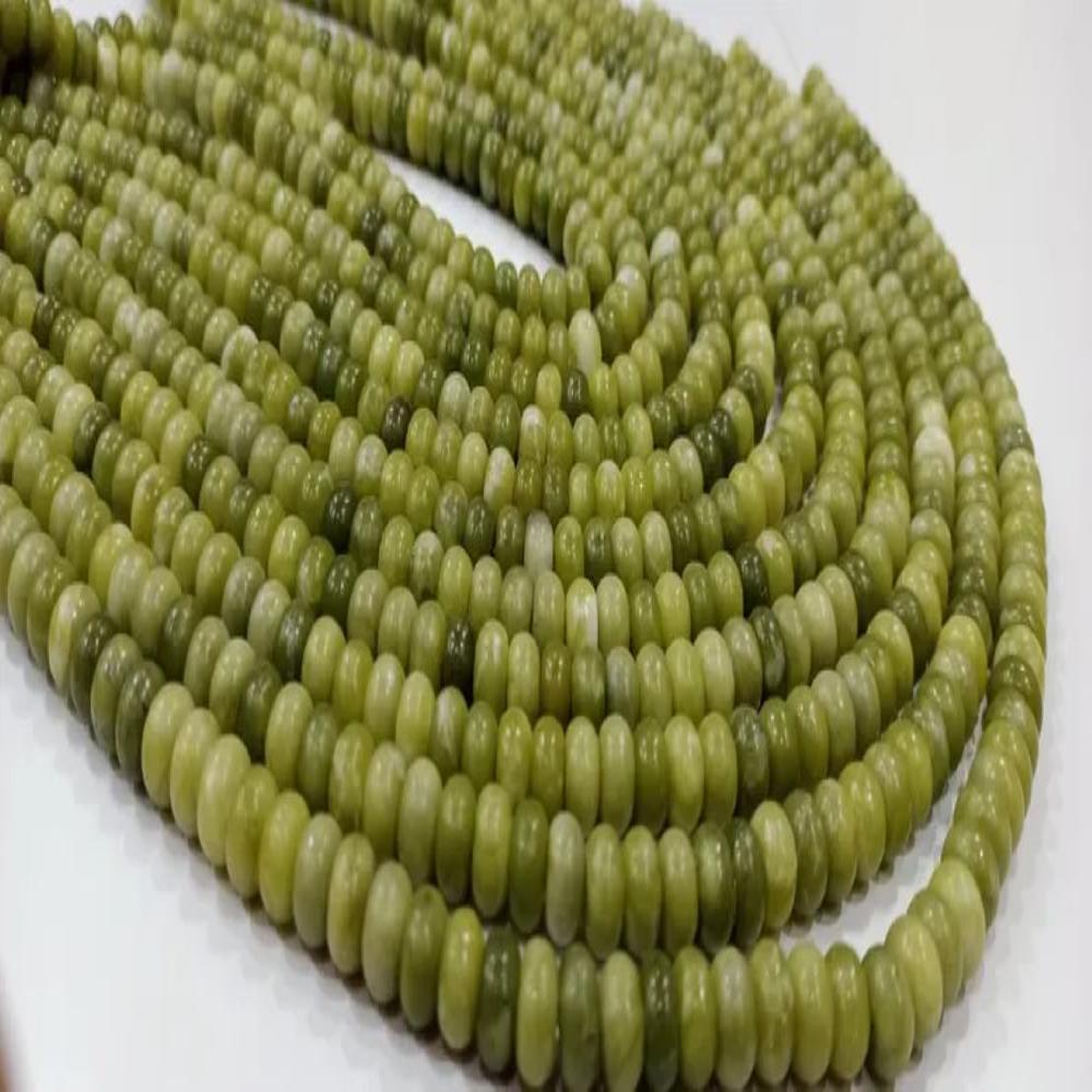 Natural Jahar Mohra Quartz Gemstone Rondelle Plain Smooth 8mm Beads Sold Per Strand 8 inches Long Great Quality Beads