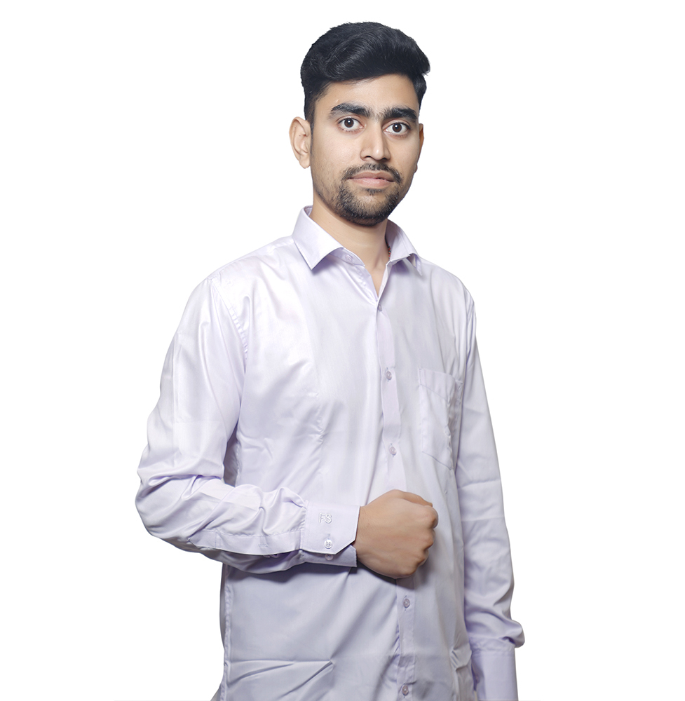 Lavender Mens Casual Formal Shirt