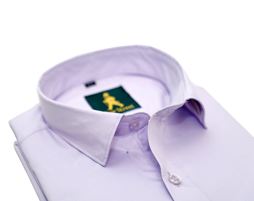 Lavender Mens Casual Formal Shirt