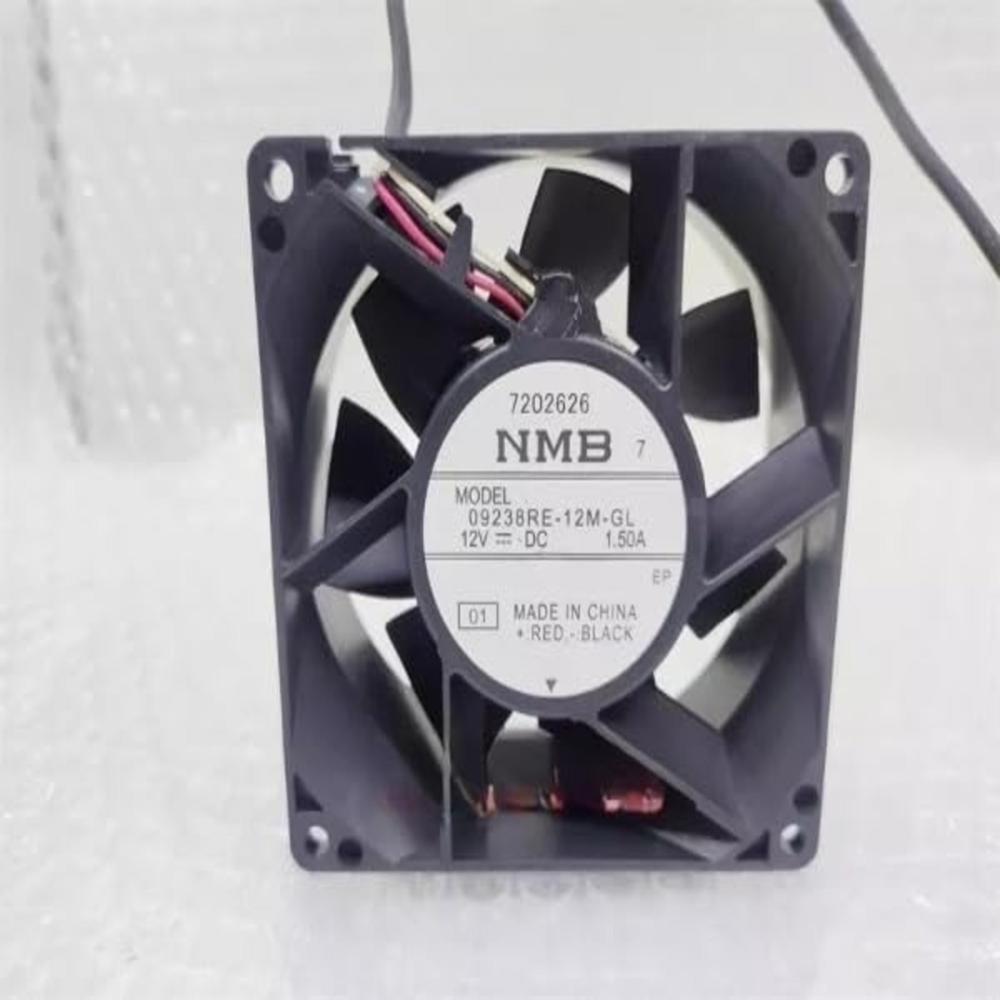NMB 09238RE-12M-GL Axial Fan 12V-1.50A DC Brushless Air Cooling Fan 5700 RPM 9238mm 3Wire 