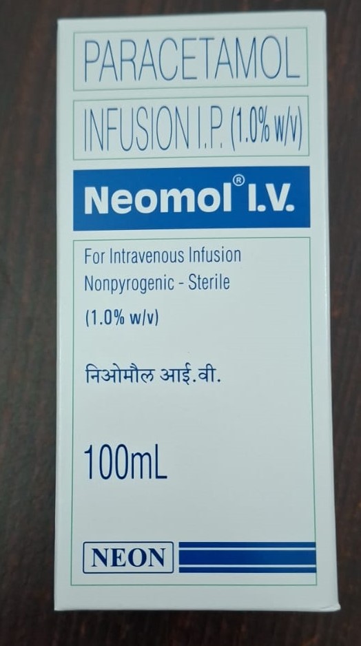 Paracetamol Infusion I.p. (1.0%w/v) - Accuracy: 100 Mg