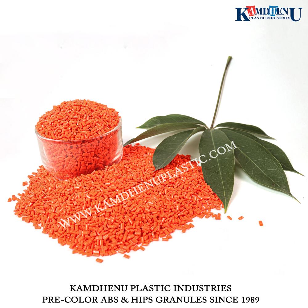 Fl Orange Abs Granules - Color: Different Available
