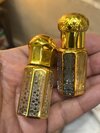 Glass Roll On Bottle - Color: Golden