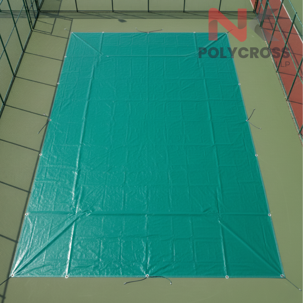 Gym Floor Protection Sheet - Color: Blue
