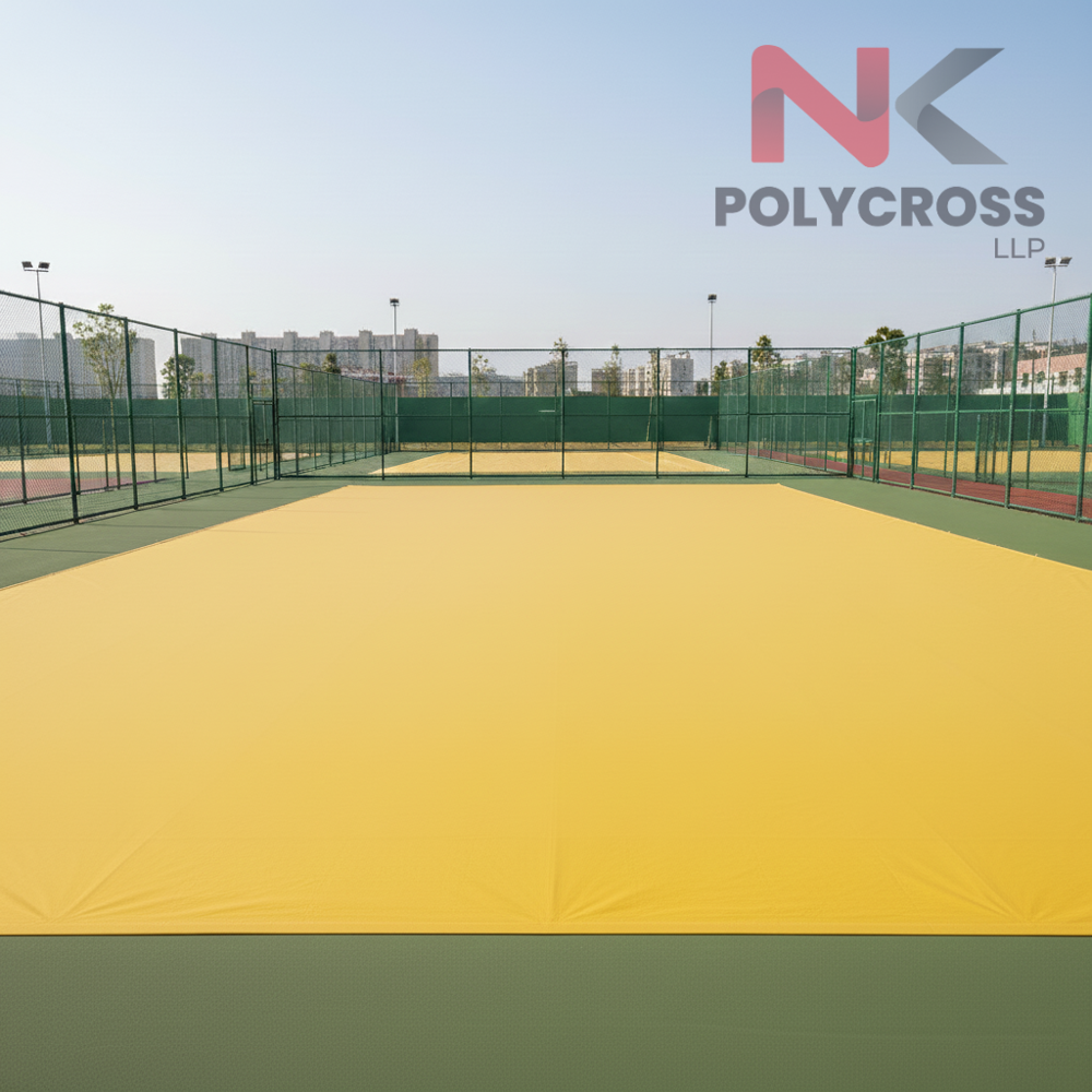 Gym Floor Protection Sheet - Color: Blue