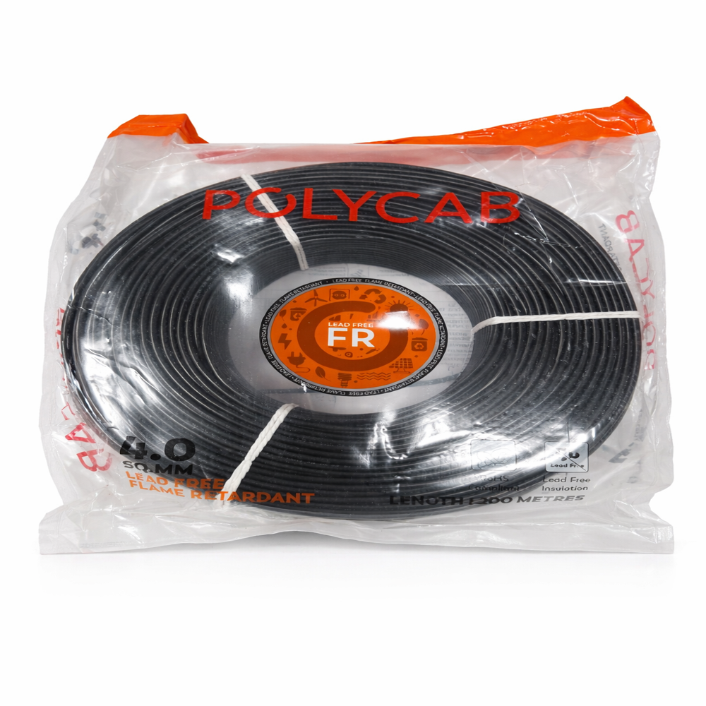 Polycab 4 Sqmm Fr 200 M - Conductor Material: Copper