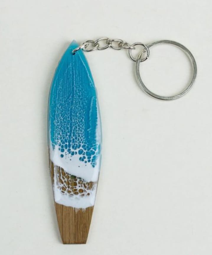 Resin Key Chain - Color: Multicolor