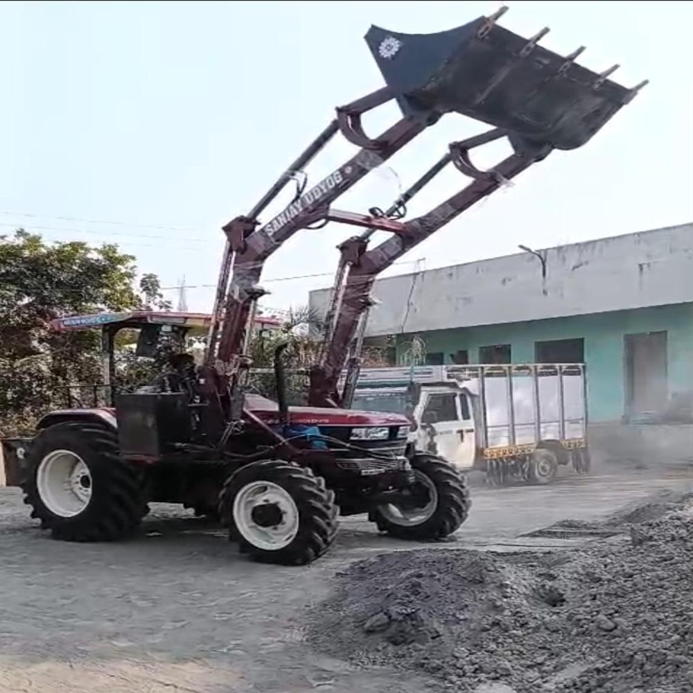 Tractor Loader Attachment - Color: Blue