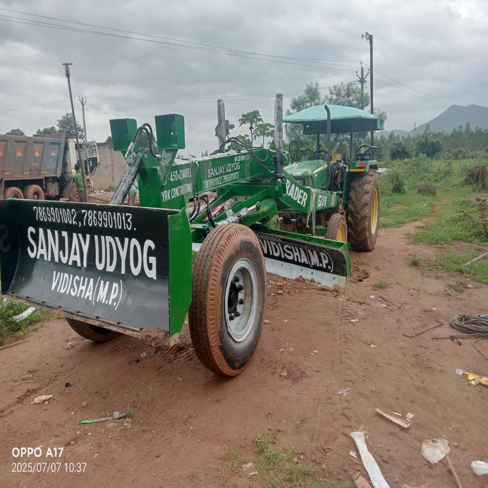 Tractor Grader Backhoe Loader And Dozer