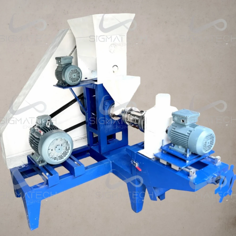 50 Kg/hr Pck Indian Made Fish Feed Extruder