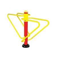 Outdoor Exercise Bar - Mild Steel 2200x1500x2400mm, Hot Dip Galvanized, Powder Coated, Dual Parallel Bars