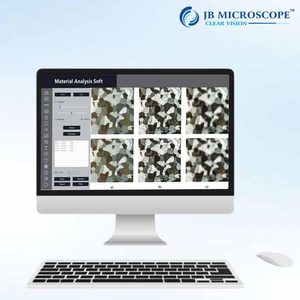 Metallurgical Microscope Software - Coarse Adjustment Range: 30mm