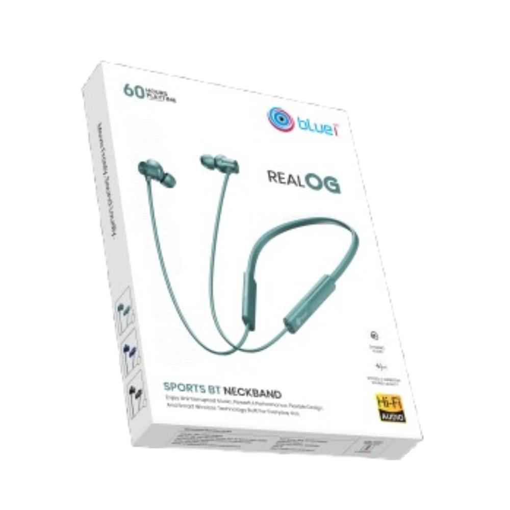 Real Og Bt Neckband - Charger Type: Fast Charging