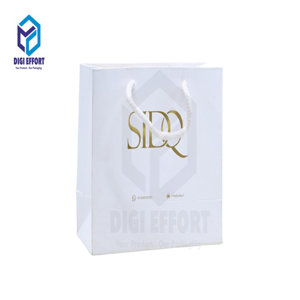 White Paper Bag