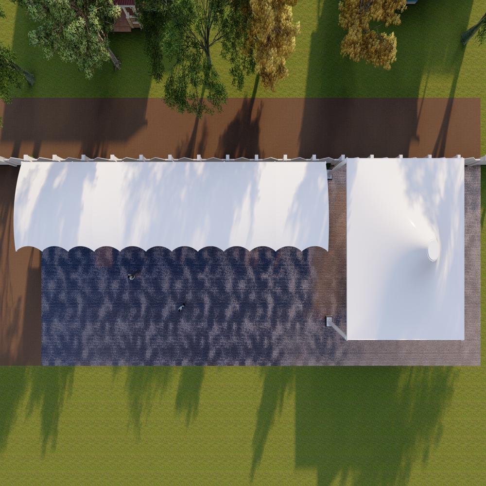 Marriage Hall Tensile Structure ( water Proof )