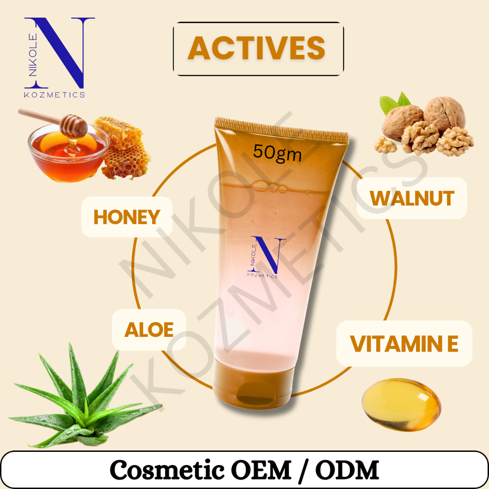 Honey & Vitamin E Face Scrub