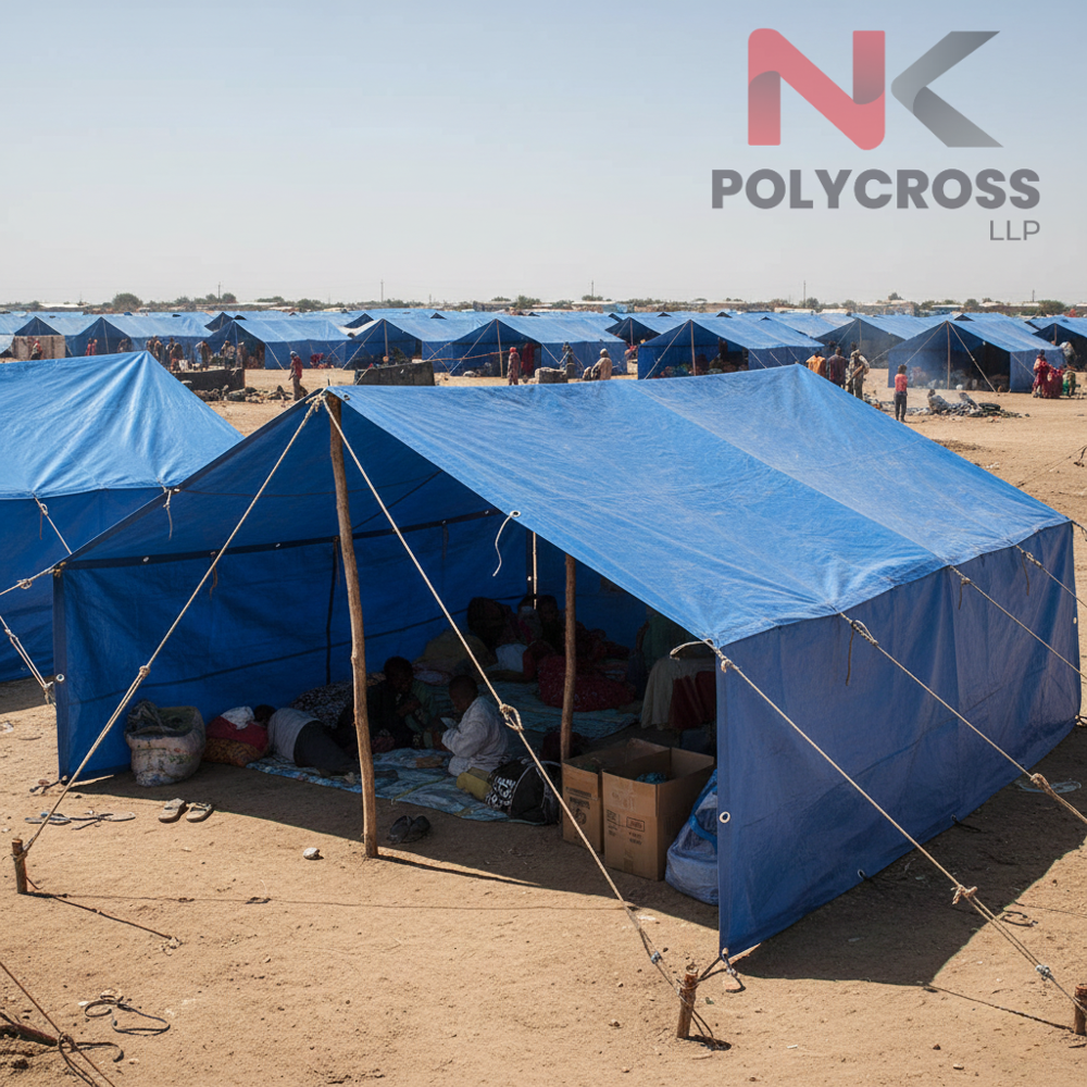 Refugee Camp Shelter Sheet