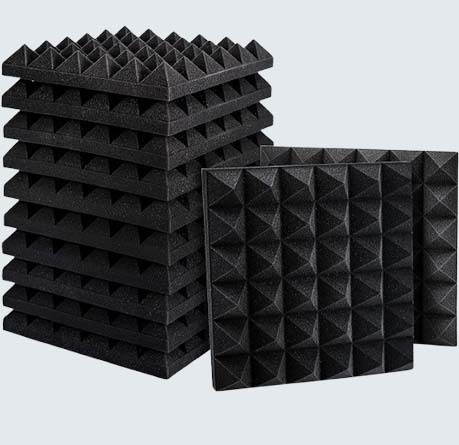 Black Acoustic Panel Foam Packaging