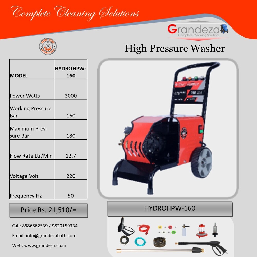 GRANDEZA HYDROHPW-140 high Pressure Washer