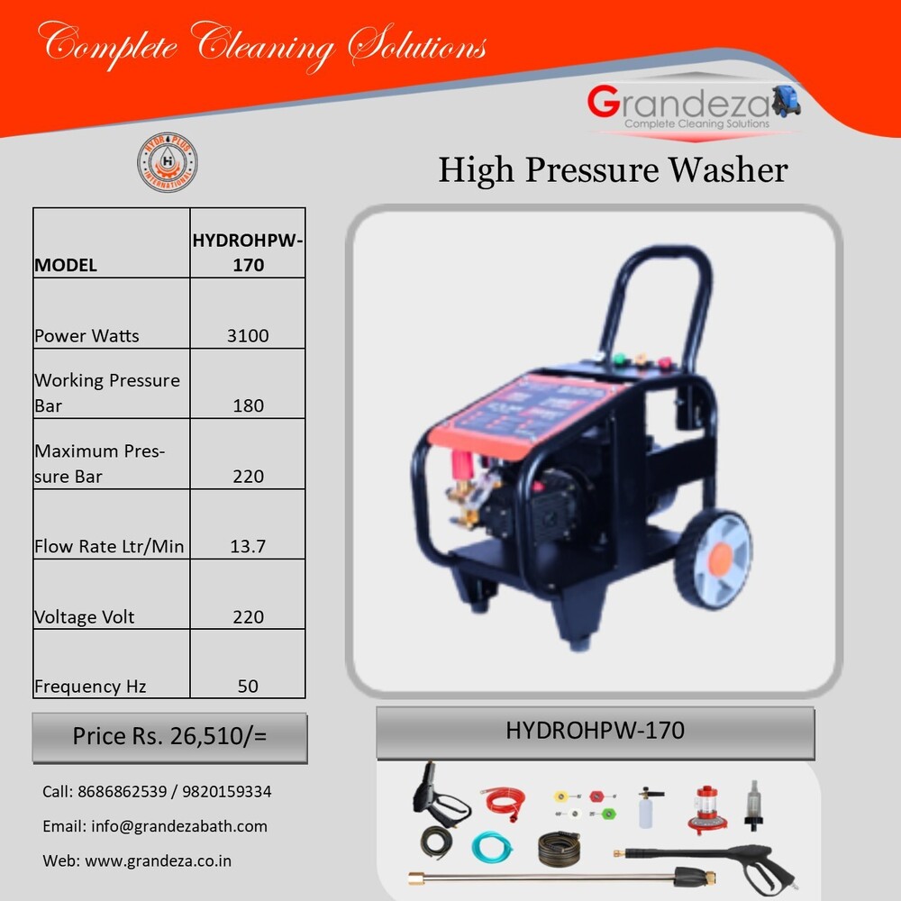 GRANDEZA HYDROHPW-160 high Pressure Washer