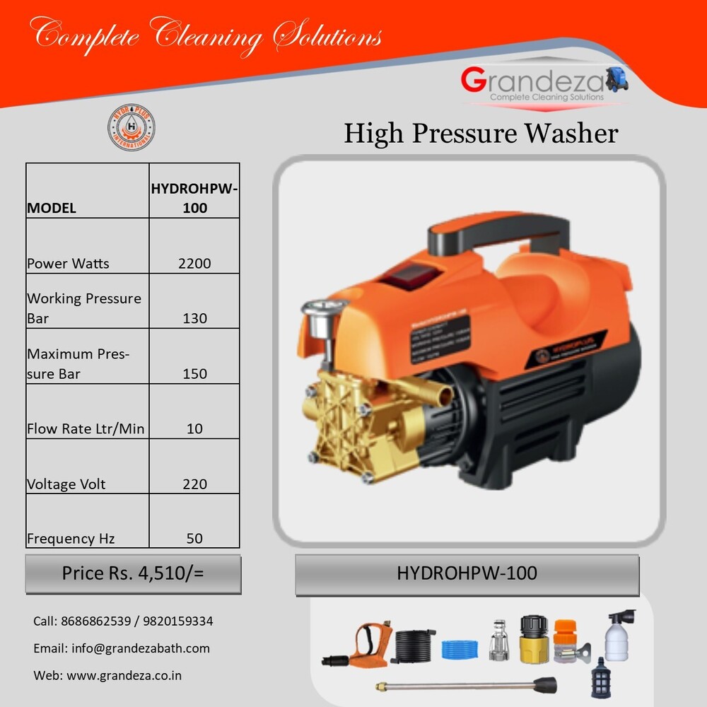 GRANDEZA HYDROHPW-170 high Pressure Washer