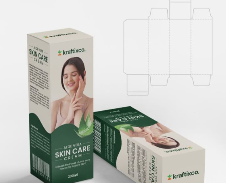 Printed Cosmetic Packaging Box - Coating Type: As For Costumer Requirment
