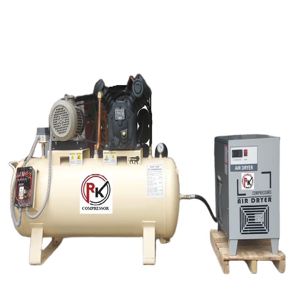 Air Compressor - Air Tank Capacity: 166 To 500 Liter (L)