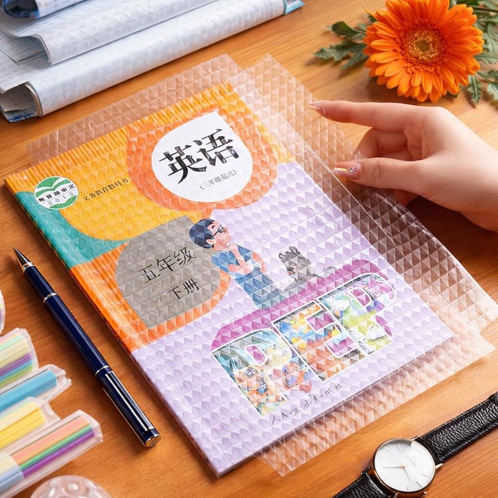 Paper Sticker Book Cover Film Book Binding Cover 30 Pcs 3 Different Sizes 10 Each