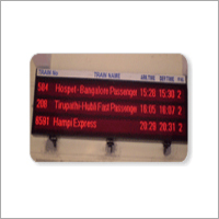 Passengers Information Display Systems