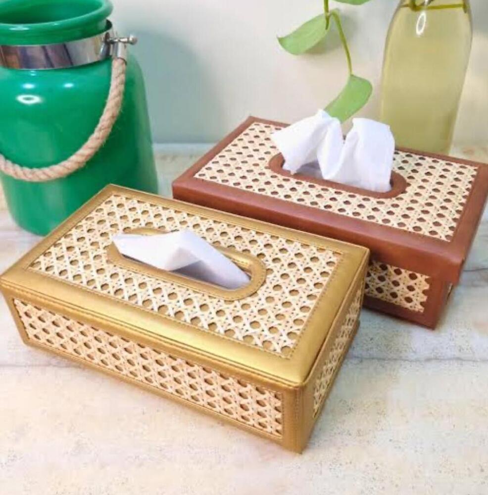 Designer Cane Tissue Box