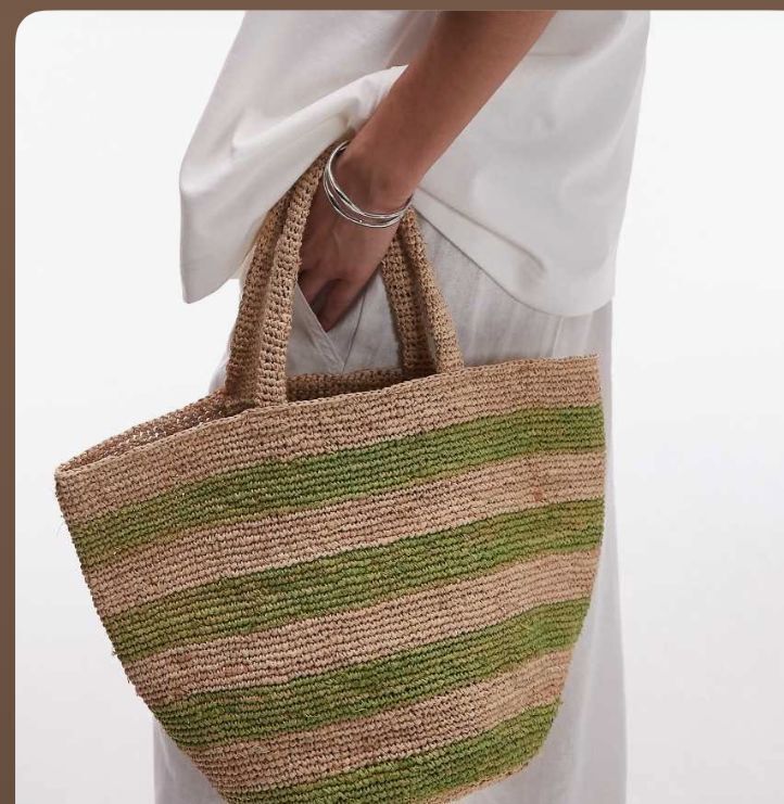 Designer Raffia Bag