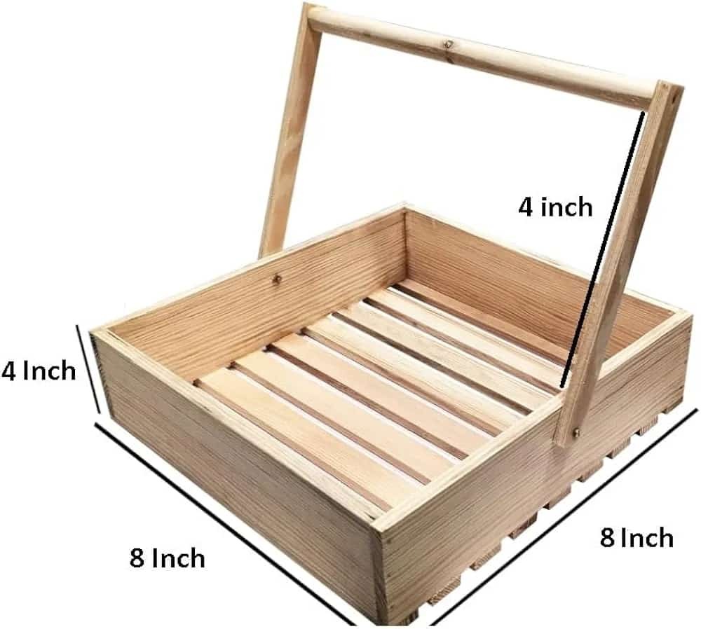 Pine Wood Basket