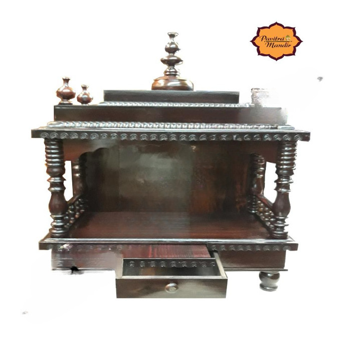 18" x 12" x 28" Sheesham Wood Temple (Rectangle Shape)