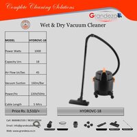 GRANDEZA HYDROVC-100 Wet & Dry Vacuum Cleaner