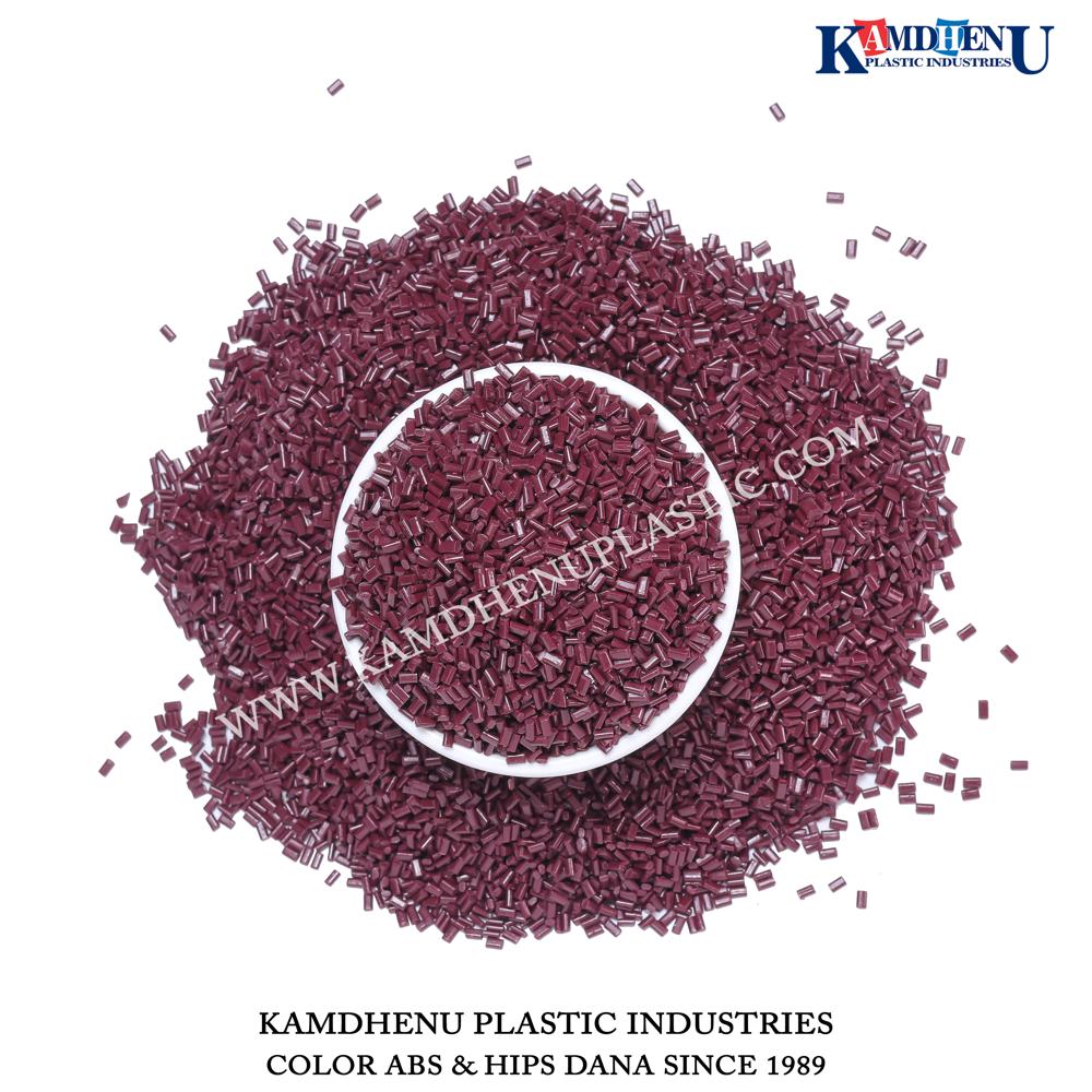 Cherry ABS Plastic Granules - Premium surface finish