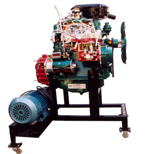 Cut Section Model Of A Four Cylinder Four Stroke Automobile Diesel Engine